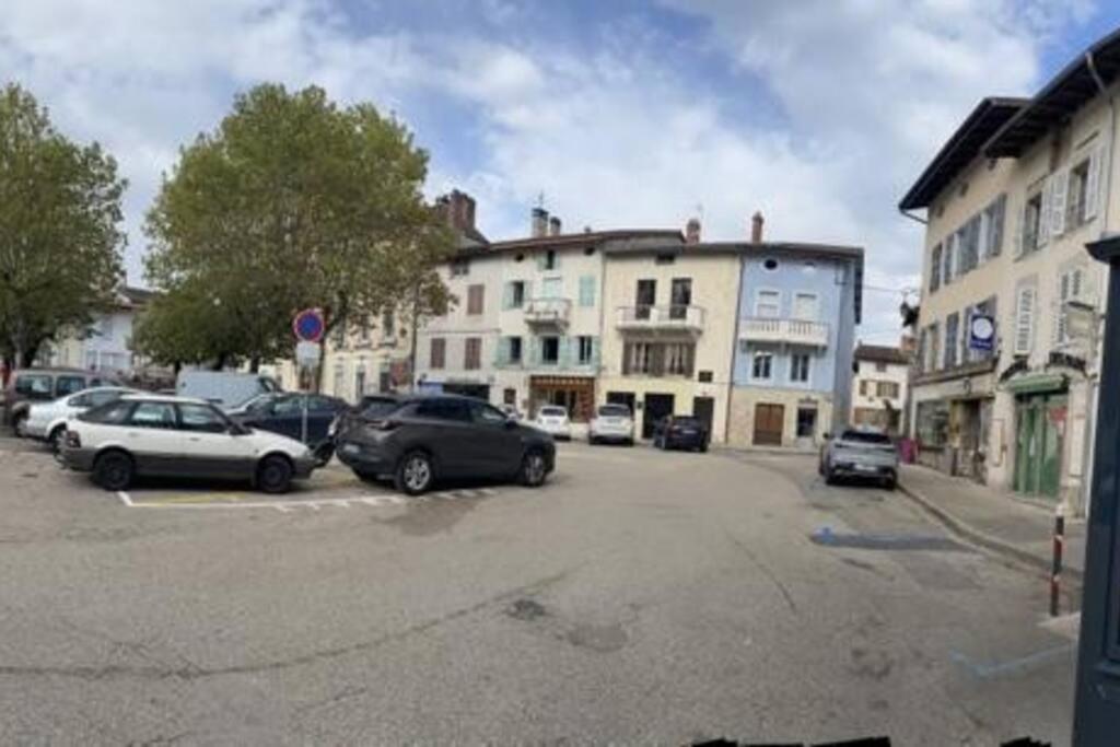 Appartement Sur La Place De Poncin Kültér fotó